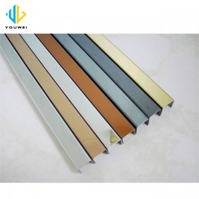 Direct Stainless Steel Edge Line Right Angle Wall Retainer Line Edge Tile Retainer